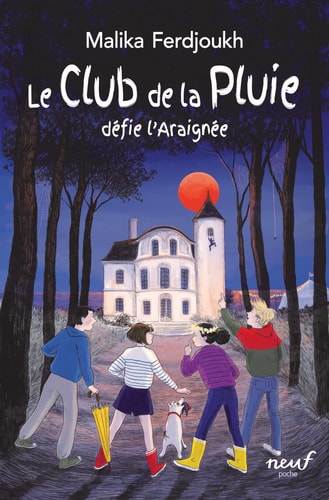 E CLUB DE LA PLUIE DEFIE L'ARAIGNEE, de Malika Ferdjoukh | portada del libro