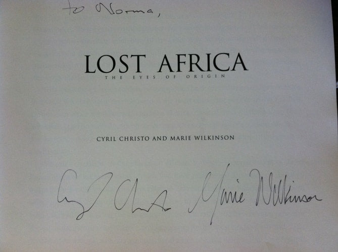 Cyril, Christo - Lost Africa, The eyes of origins, de Cyril Christo | portada del libro