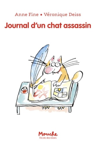 JOURNAL D´UN CHAT ASSASSIN, de Anne Fine | portada del libro