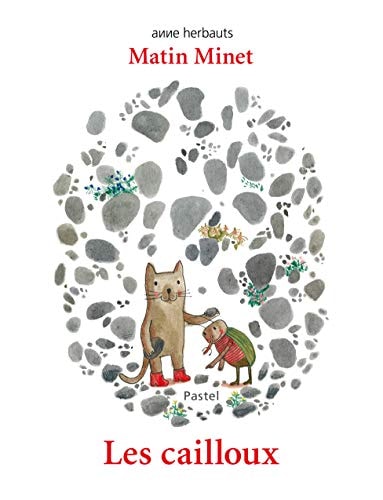 ATIN MINET LES CAILLOUX, de Anne Herbauts | portada del libro