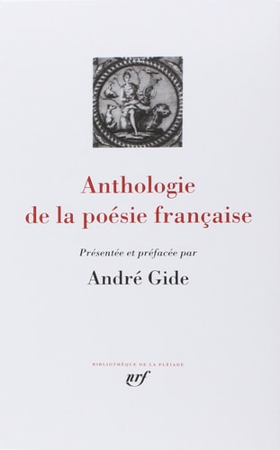 ANTHOLOGIE DE LA POESIE FRANCAISE, de André Gide | portada del libro
