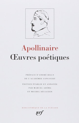 OEUVRES POETIQUES COMPLETES, de Guillaume Apollinaire | portada del libro