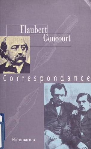 ORRESPONDANCE FLAUBERT/GONCOURT, de FLAUBERT#GONCOURT GUSTAVE#EDMOND JULES | portada del libro