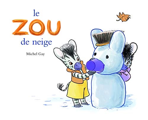 E ZOU DE NEIGE, de Michel Gay | portada del libro