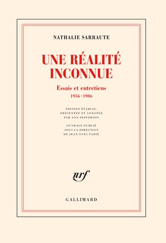 Essais critiques, de Nathalie Sarraute | portada del libro