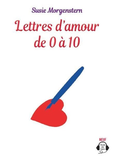 ETTRES D'AMOUR DE 0 A 10 CD, de Morgenstern | portada del libro