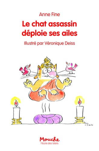 E CHAT ASSASSIN DEPLOIE SES AILES, de Anne Fine (romancière).) | portada del libro