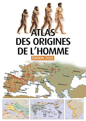ATLAS DES ORIGINES DE L'HOMME, de COLLECTIF | portada del libro