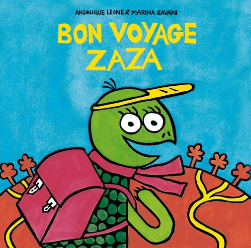 ON VOYAGE ZAZA, de Angélique Leone | portada del libro