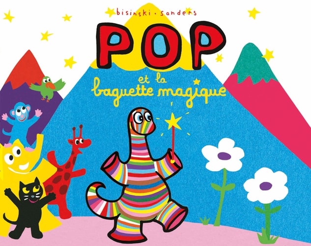 POP ET LA BAGUETTE MAGIQUE, de Pierrick Bisinski | portada del libro