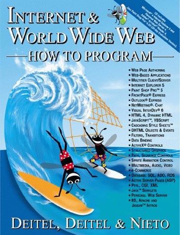 INTERNET AND THE WORLD WIDE WEB HOW TO PROGRAM, de DIETEL | portada del libro