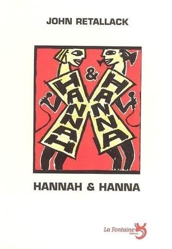 HANNAH ET HANNA, de John Retallack | portada del libro