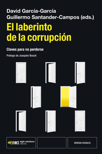 EL LABERINTO DE LA CORRUPCION, de David Gacia#Guillermo Santander | portada del libro