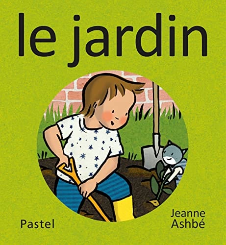 ES IMAGES DE LOU ET MOUF LE JARDIN, de Jeanne Ashbé | portada del libro