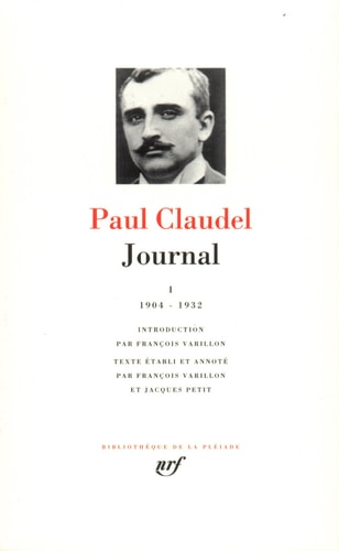 CLAUDEL JOURNAL T1, de Paul Claudel | portada del libro