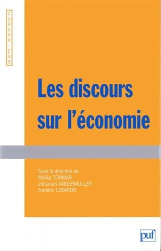 LES DISCOURS SUR L'ECONOMIE., de Frédéric Lebaron | portada del libro