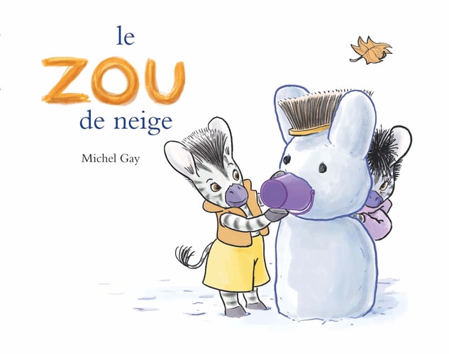 E ZOU DE NEIGE, de Michel Gay | portada del libro