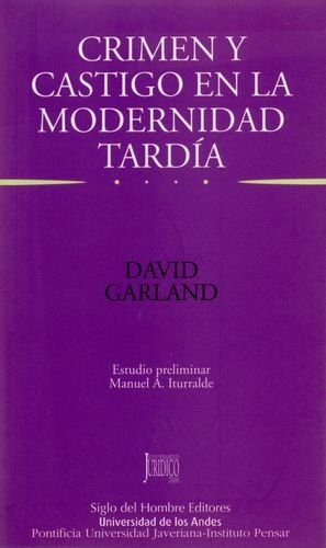 CRIMEN Y CASTIGO EN LA MODERNIDAD, de David Garland | portada del libro