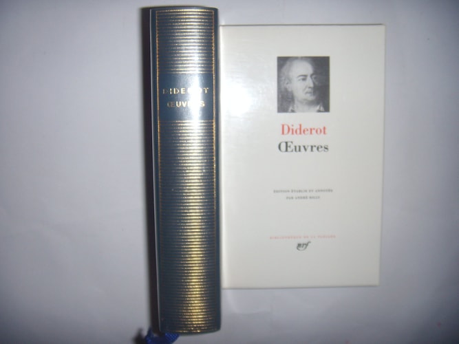 OEUVRES, de Diderot | portada del libro