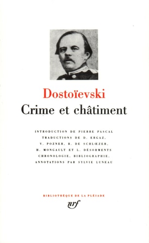 CRIME ET CHATIMENT, de F. M. Dostoevsky | portada del libro