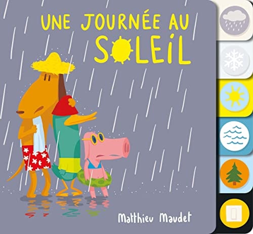 UNE JOURNEE AU SOLEIL, de Matthieu Maudet | portada del libro