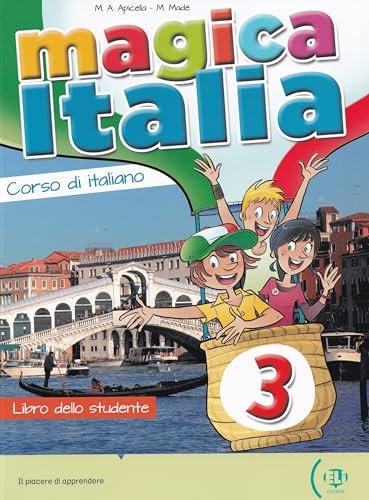 MAGICA ITALIA 3 - LIBRO ALUMNO + CD, de Varios autores | portada del libro