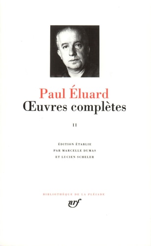 OEUVRES COMPLETES T2 1945-1953, de Paul Eluard | portada del libro