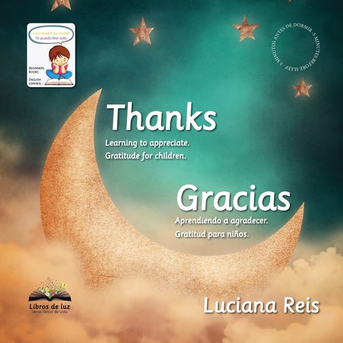 THANKS = GRACIAS, de Luciana Reis | portada del libro