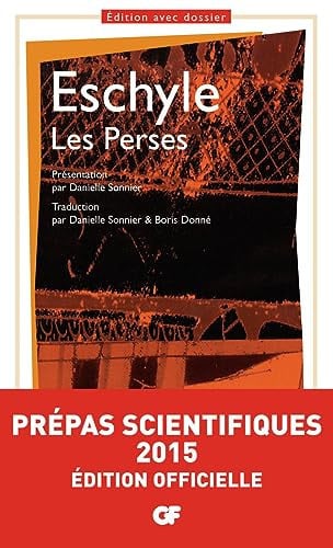 ES PERSES, de ESCHYLE | portada del libro
