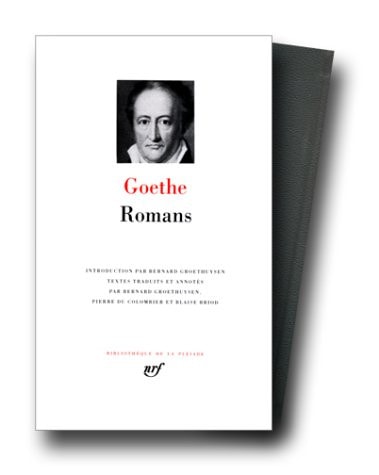ROMANS, de Johann Wolfgang von Goethe | portada del libro