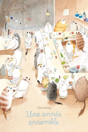 NE ANNEE ENSEMBLE, de Claire Lebourg | portada del libro