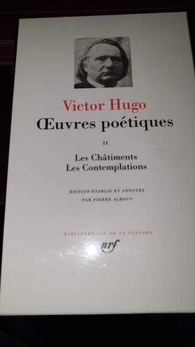 OEUVRES POETIQUES T2, de Victor Hugo | portada del libro