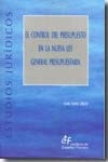 Control del Presupuesto en la nueva Ley General Presupuestaria, El, de CALVO VERGEZ | portada del libro