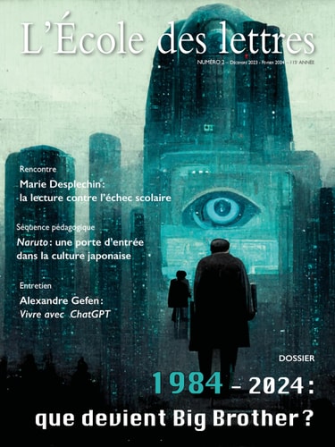 'ECOLE DES LETTRES N 2 DECEMBRE 2023, de Guillaume Fabre | portada del libro