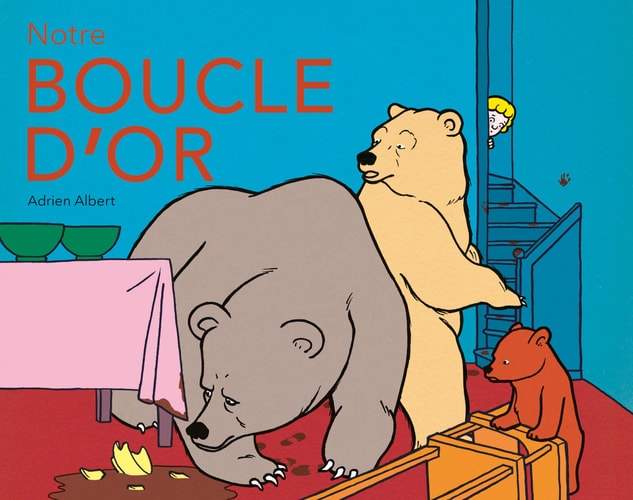 OTRE BOUCLE D'OR, de Adrien Albert | portada del libro