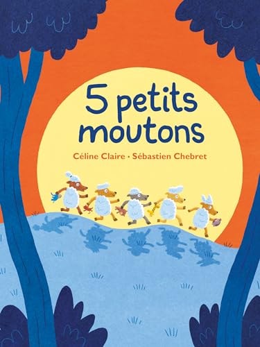 5 petits moutons, de Céline Claire | portada del libro