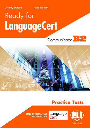 READY FOR LANGUAGE CERT B2 COMMUNICATOR PRACTICE TESTS, de JEREMY WALENN | portada del libro