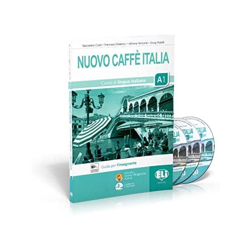 NUOVO CAFFA ITALIA 1 GUIDA + 3CDS, de Varios autores | portada del libro