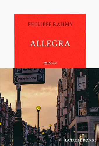 ALLEGRA, de Philippe Rahmy | portada del libro