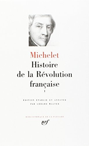 HISTOIRE DE LA REVOLUTION FRANCAISE T1, de Jules Michelet | portada del libro