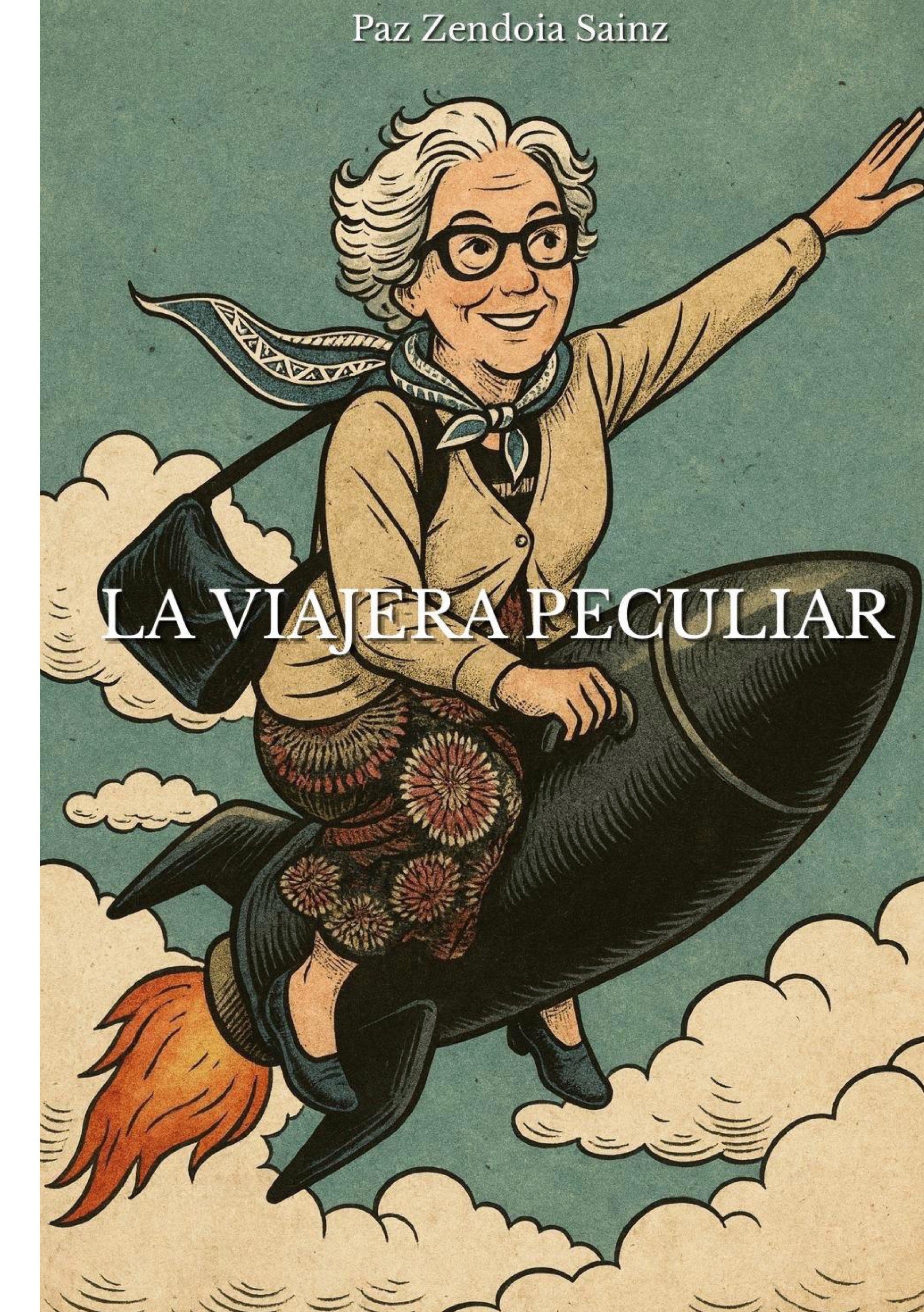 La viajera peculiar, de Paz Zendoia Sainz | portada del libro