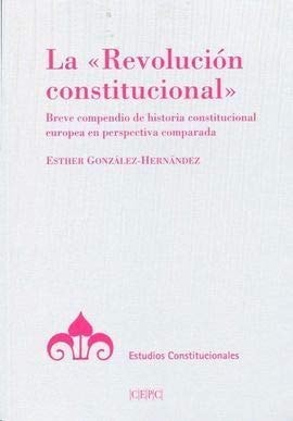 La "Revolución constitucional", de González Hernández | portada del libro