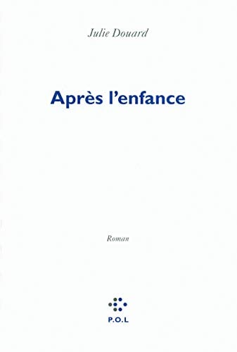APRES L'ENFANCE, de Julie Douard | portada del libro