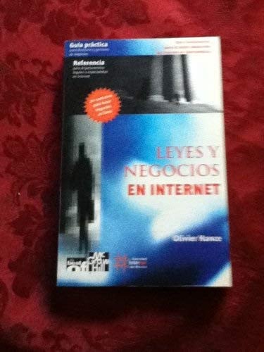 LEYES Y NEGOCIOS EN INTERNET, de HANCE | portada del libro