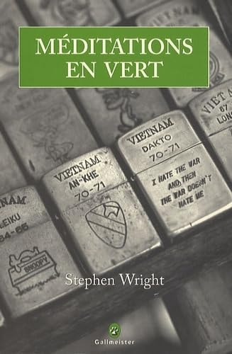 MEDITATIONS EN VERT, de Stephen Wright | portada del libro