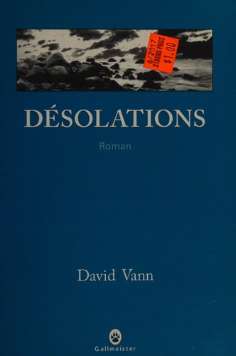 DESOLATIONS, de David Vann | portada del libro