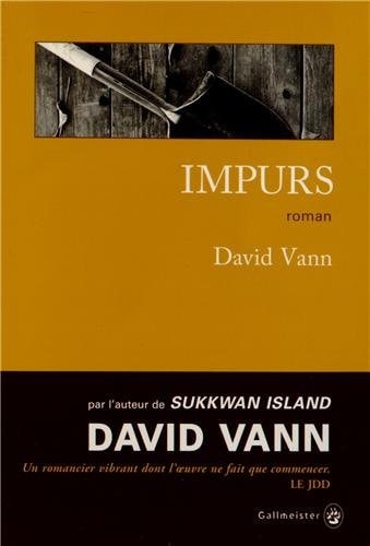 IMPURS, de David Vann | portada del libro
