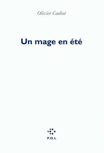 UN MAGE EN ETE, de Olivier Cadiot | portada del libro