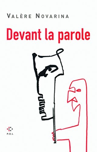 DEVANT LA PAROLE, de Valère Novarina | portada del libro