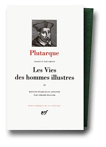 LES VIES DES HOMMES ILLUSTRES T2, de Plutarque | portada del libro